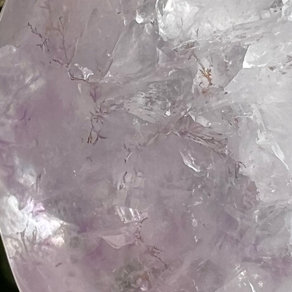 Amethyst Disc with Dendritic - Picture 3 of 7